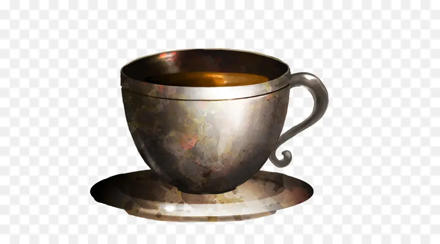 Xícara De Café，Rococó PNG