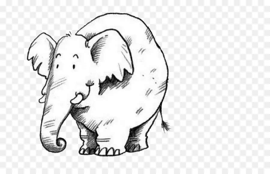 Elefante，Desenho Animado PNG