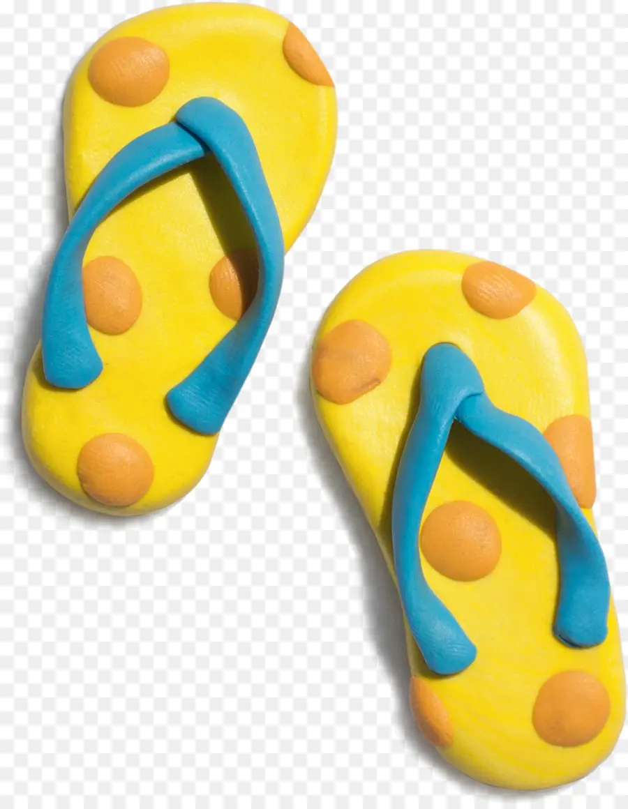 Flip Flops，Modelar Plasticina PNG