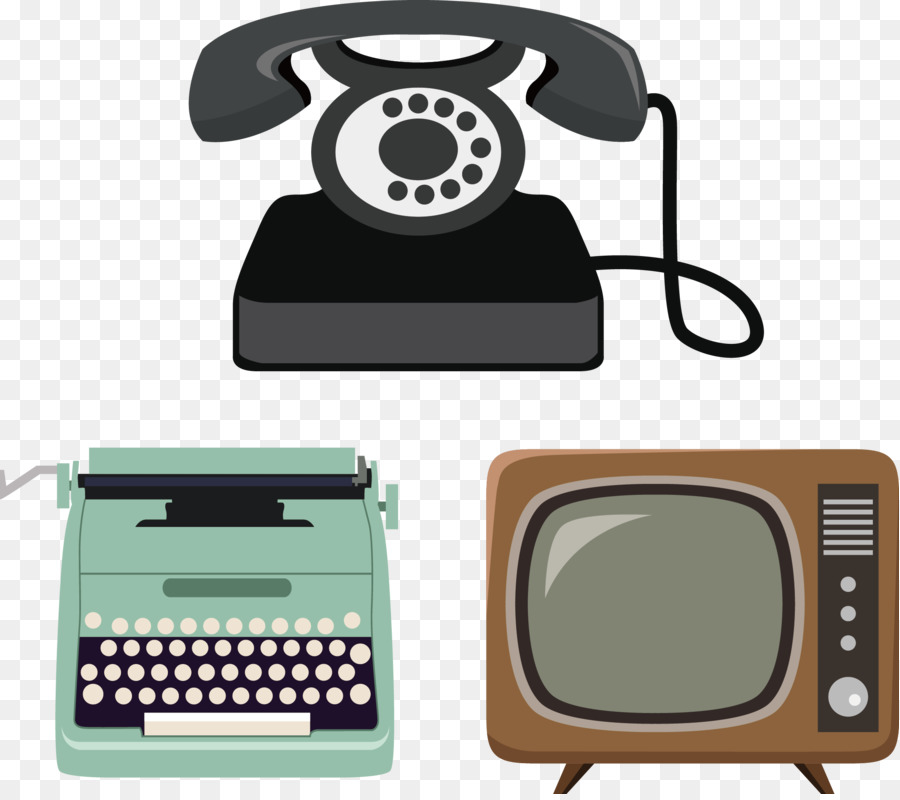 Dispositivos Retrô，Telefone PNG