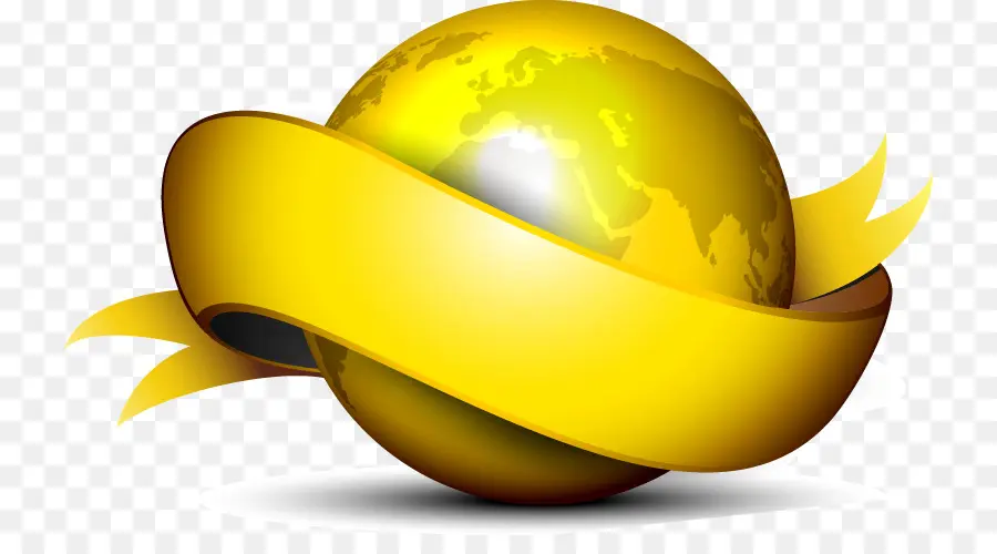 Globo Amarelo，Fita PNG