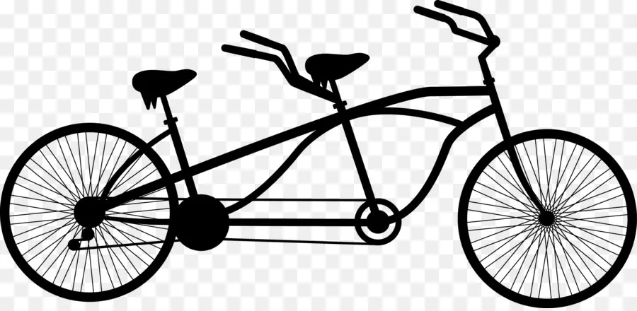 Bicicleta，Bicicleta Tandem PNG