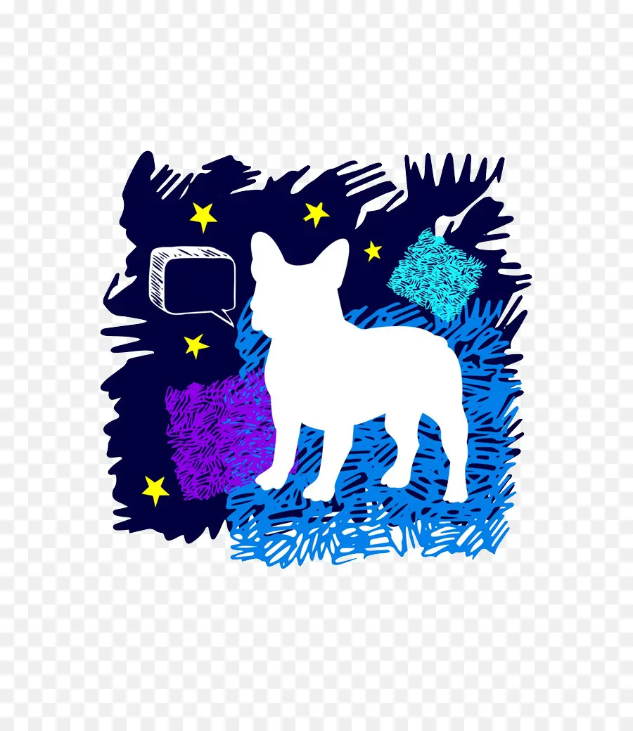 Silhueta De Cachorro，Estrelas PNG