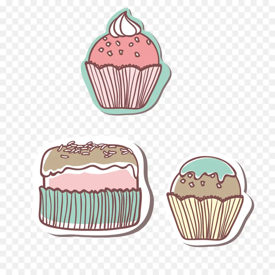 Cupcake，Creme PNG