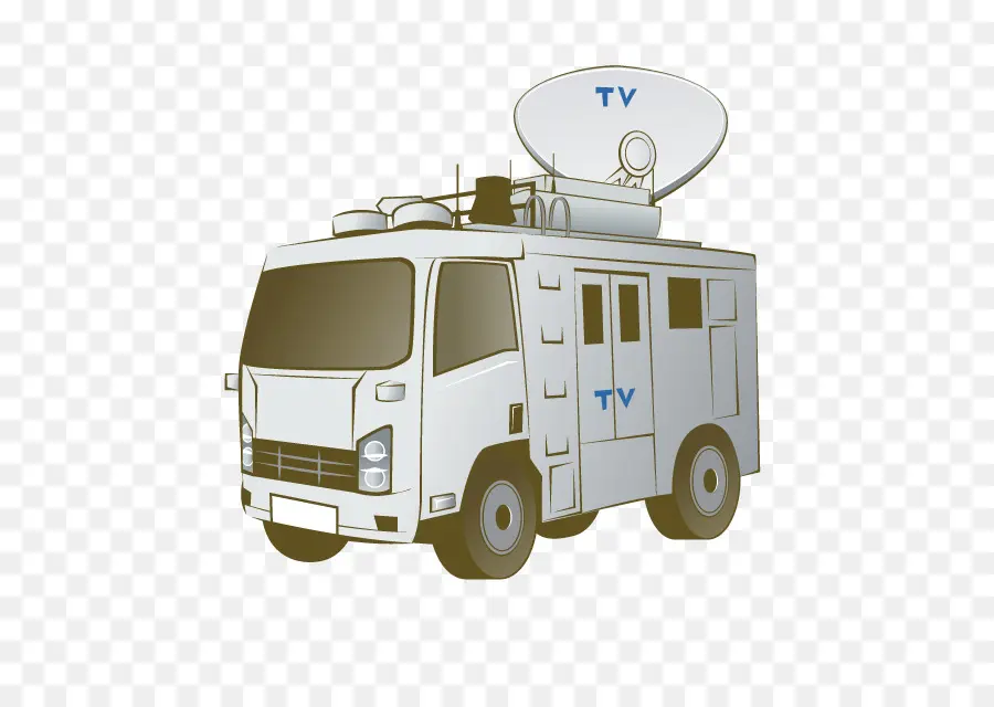 Carrinha De Televisão，Transmissão PNG