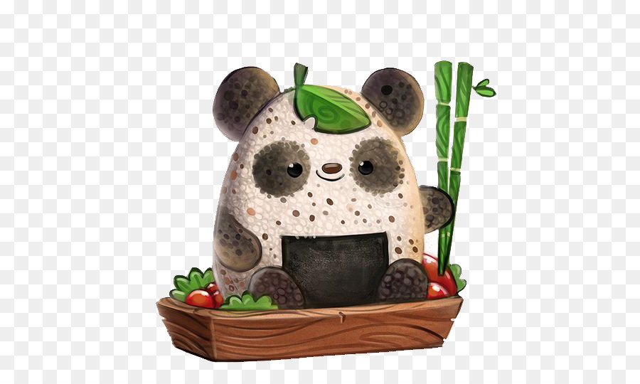 Panda Gigante，Pintura PNG