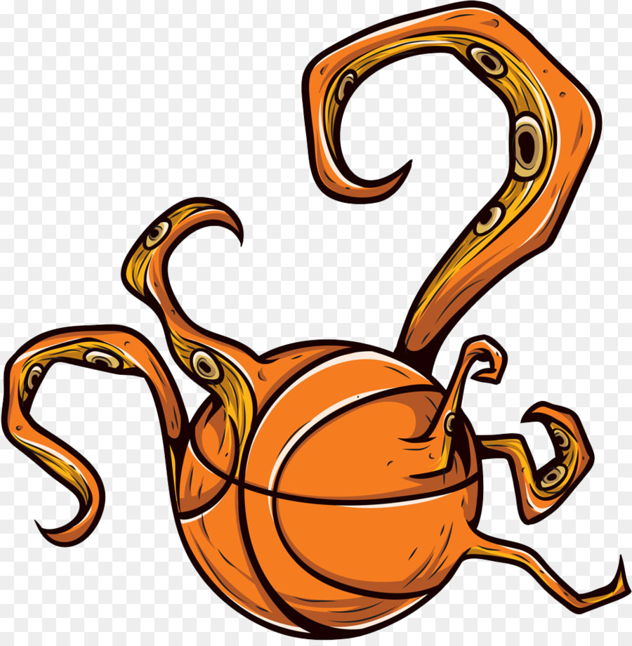 Polvo De Basquete，Tentáculos PNG