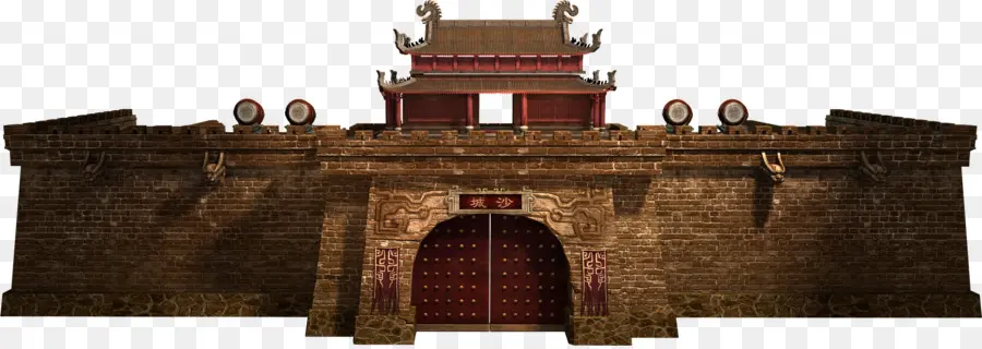 Fortificações De Xian，A Cidade Chinesa De Parede PNG