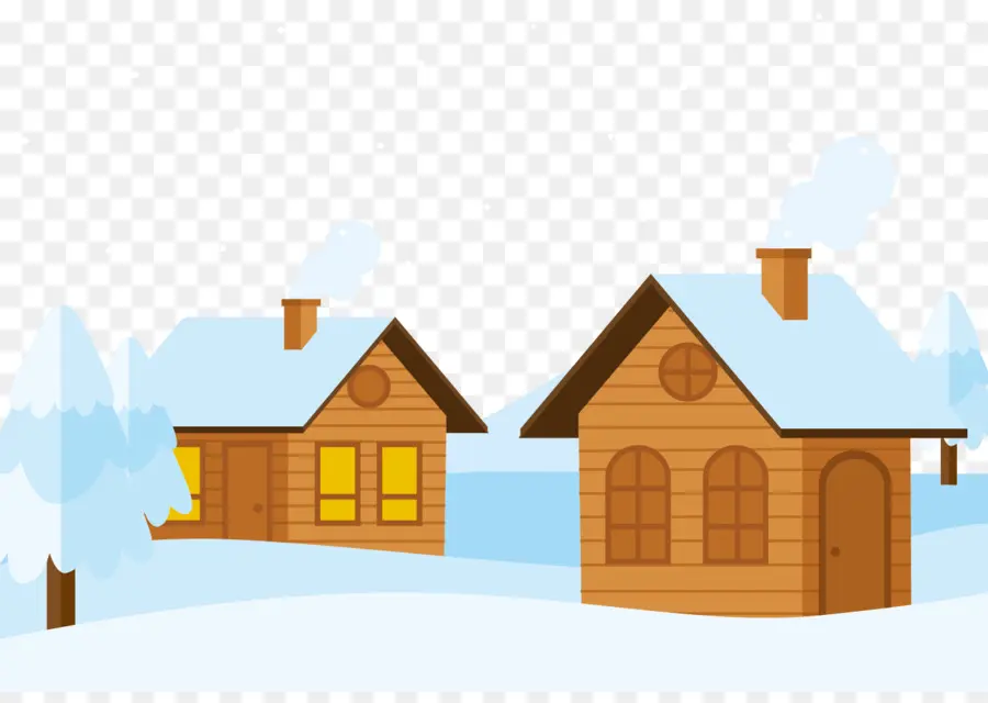 Neve，Log Cabin PNG