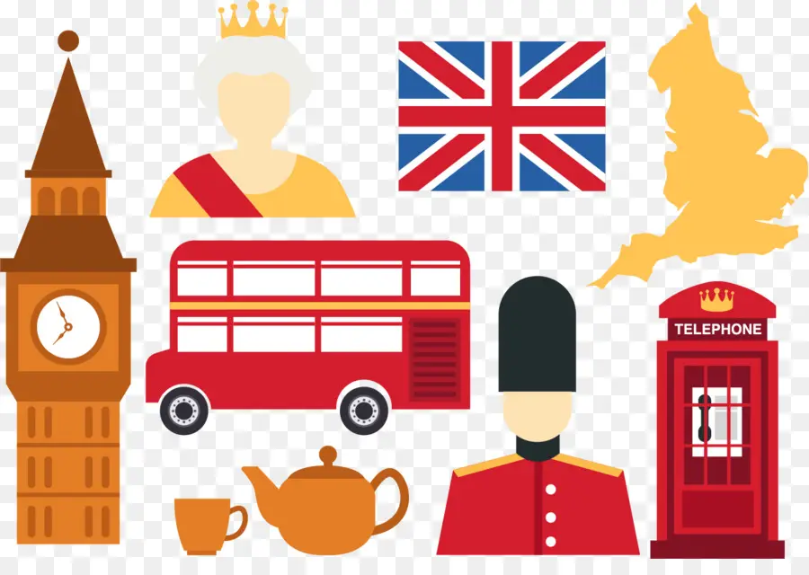 Londres，Bandeira Do Reino Unido PNG