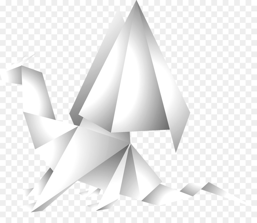 Dragão De Origami，Papel PNG