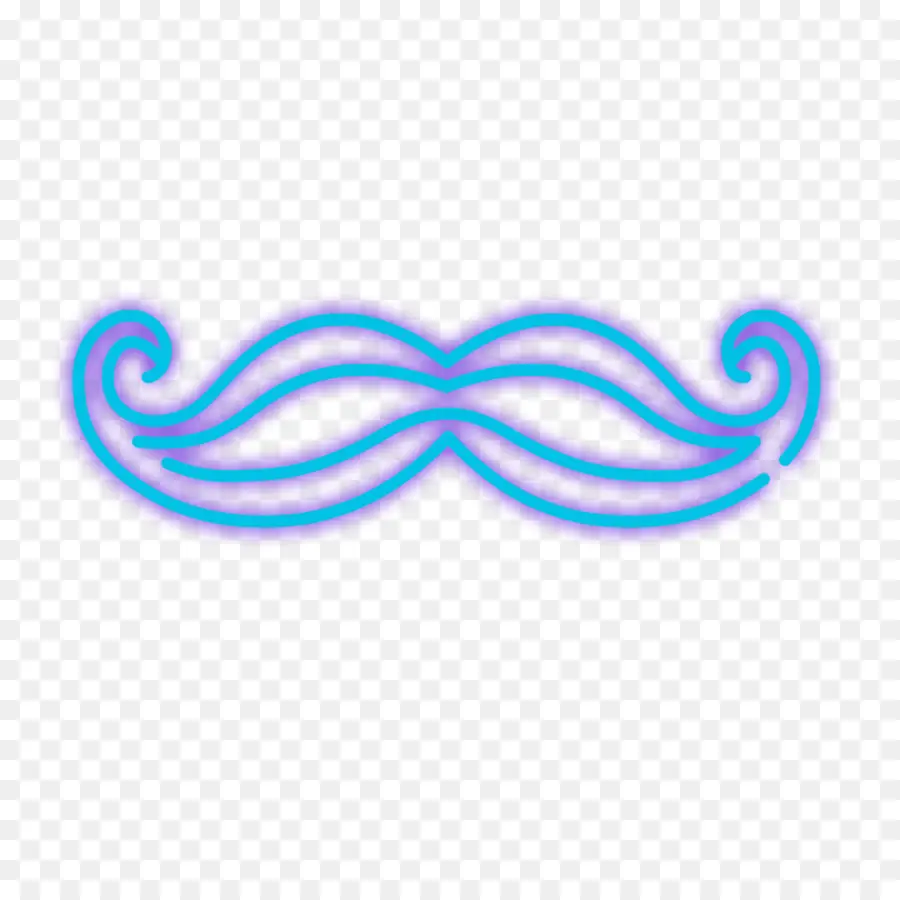 Bigode Néon，Sinal PNG