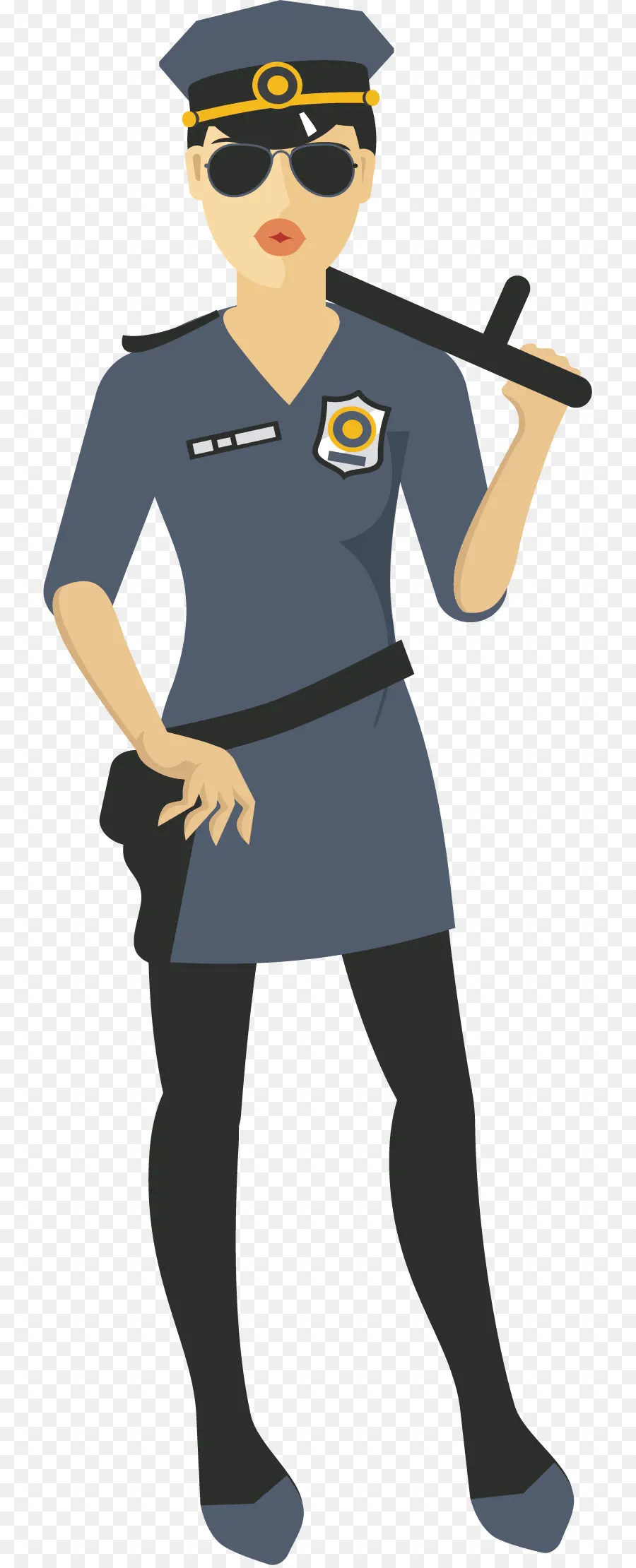 Policial，Uniforme PNG