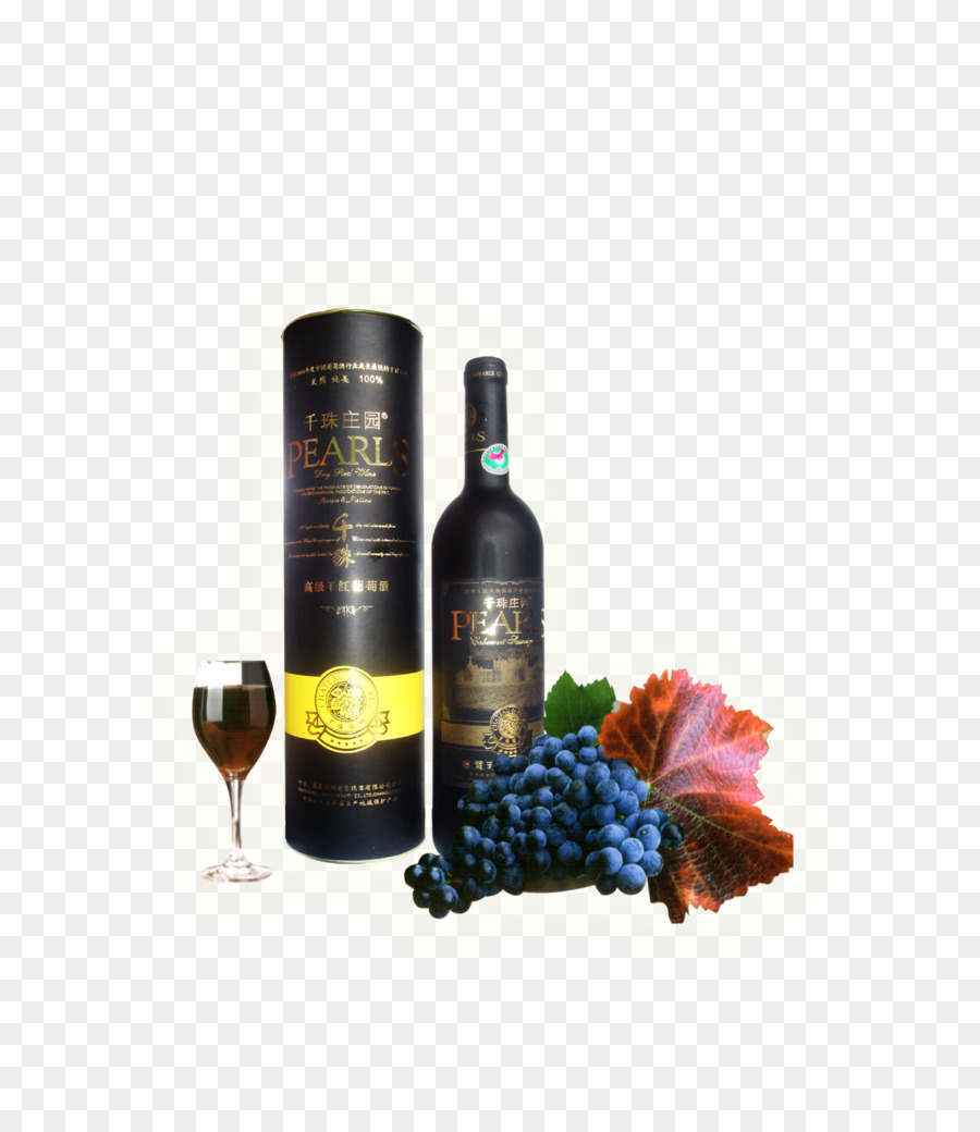 Garrafa De Vinho，Uvas PNG