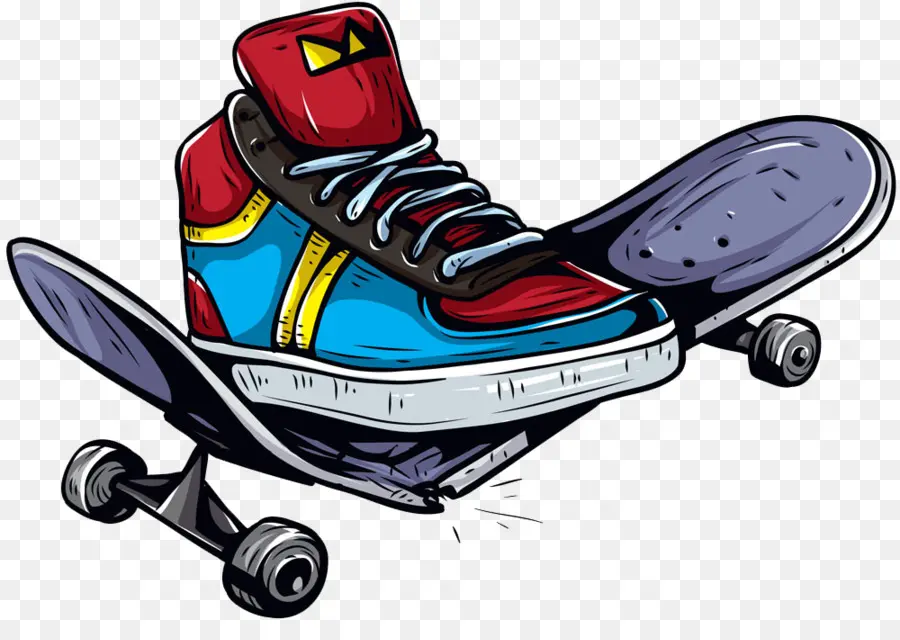 Skate，Decalque PNG