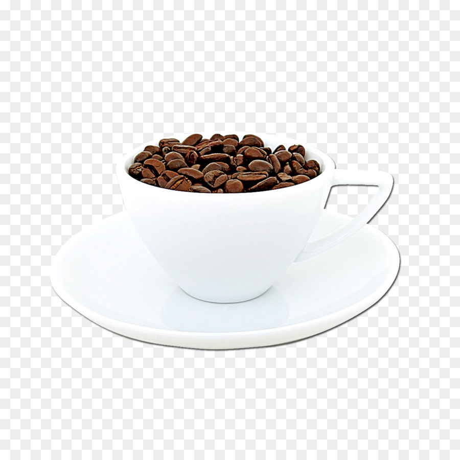 Grãos De Café，Xícara PNG