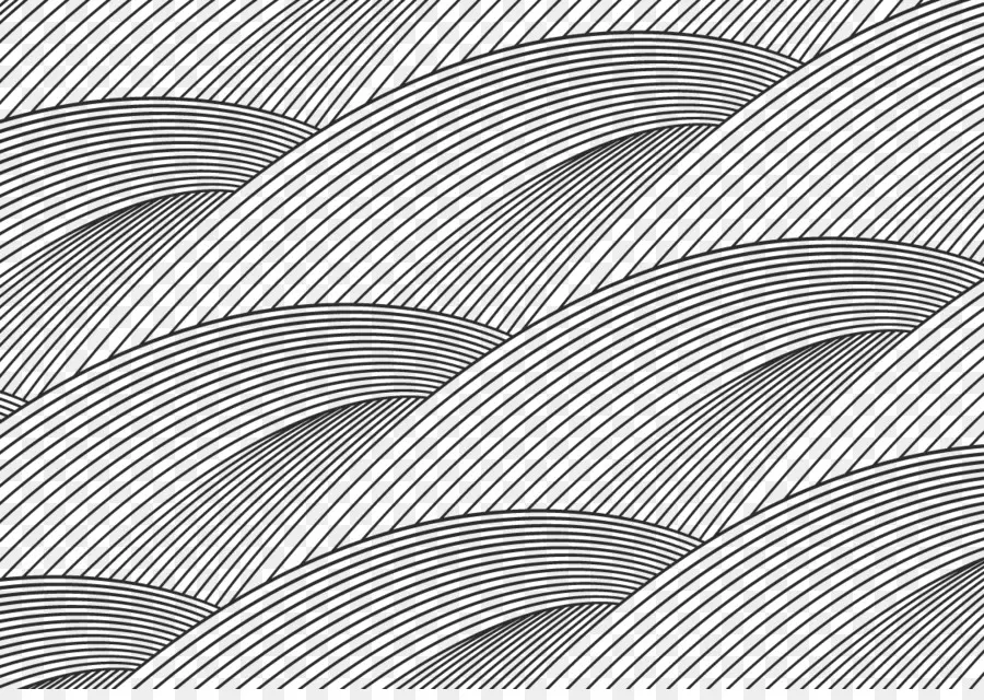 Linhas Abstratas，Ondas PNG