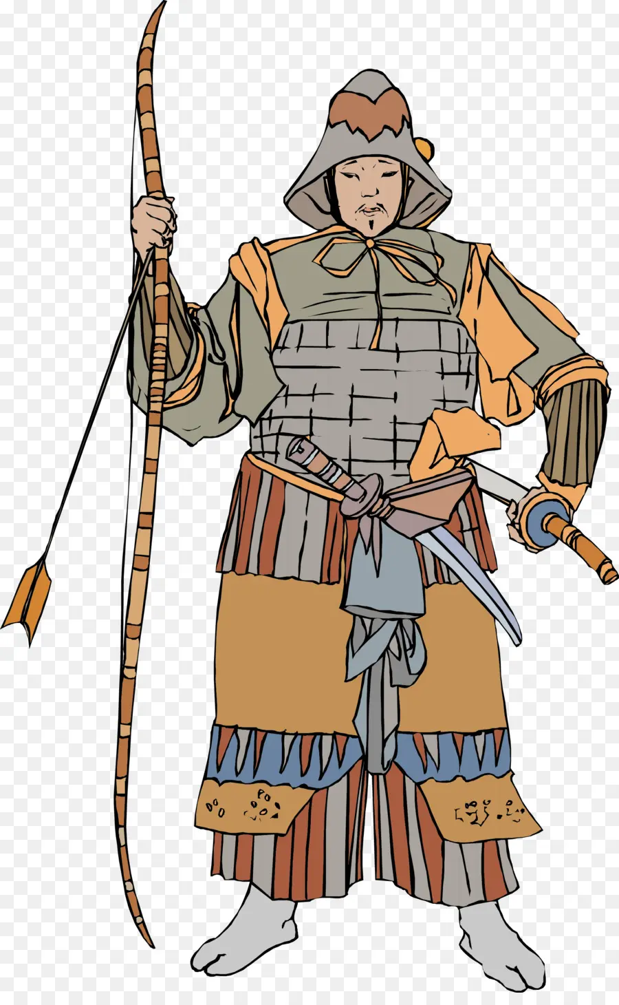 Samurai，Guerreiro PNG