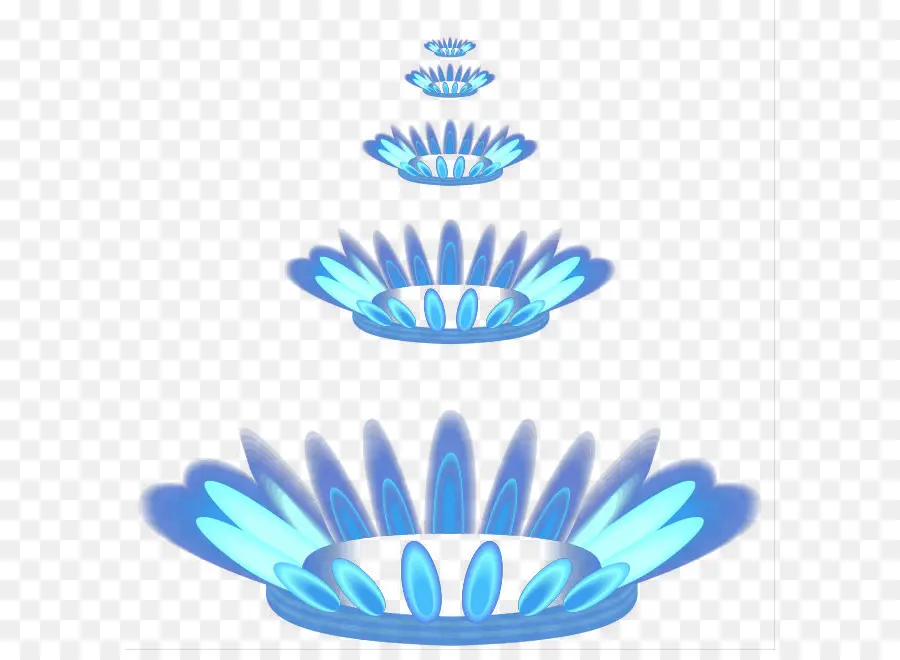 Chamas De Gás，Azul PNG