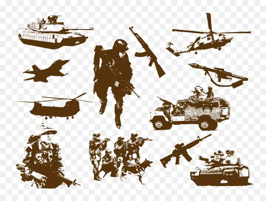 Equipamento Militar，Soldados PNG