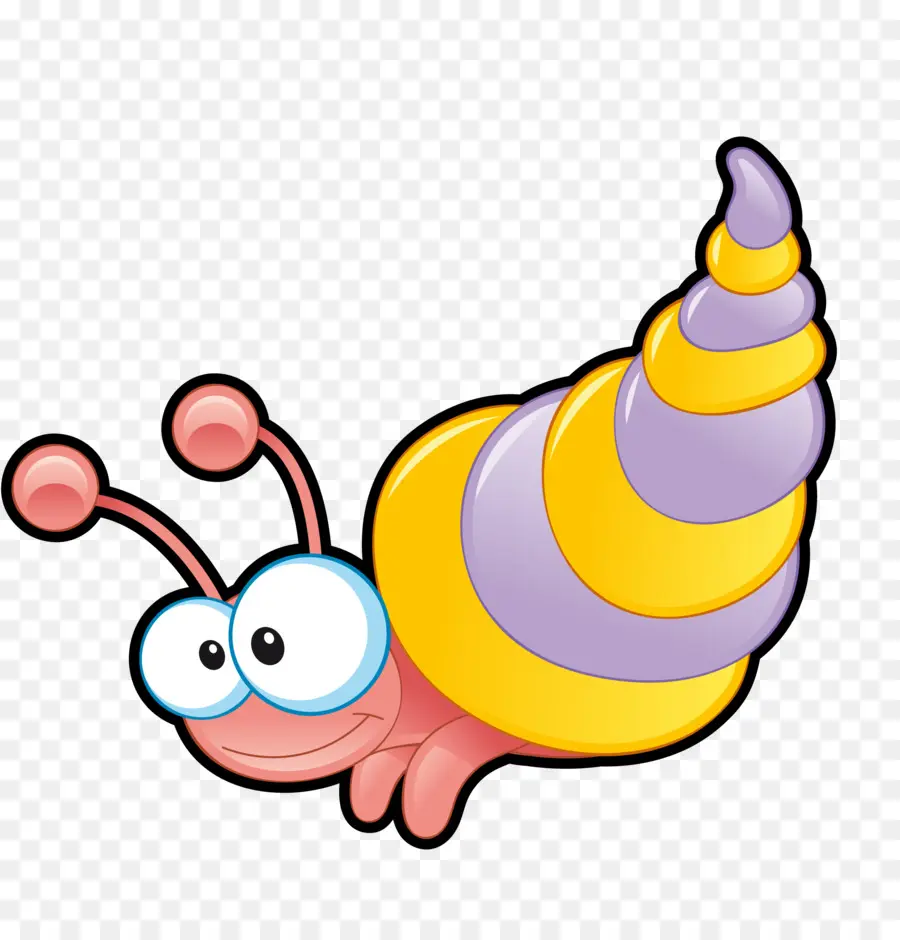 Caracol De Desenho Animado，Concha PNG