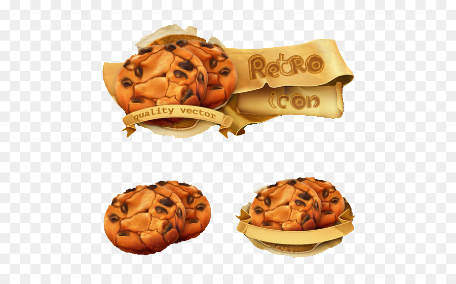 Sorvete，Chocolate Chip Cookie PNG