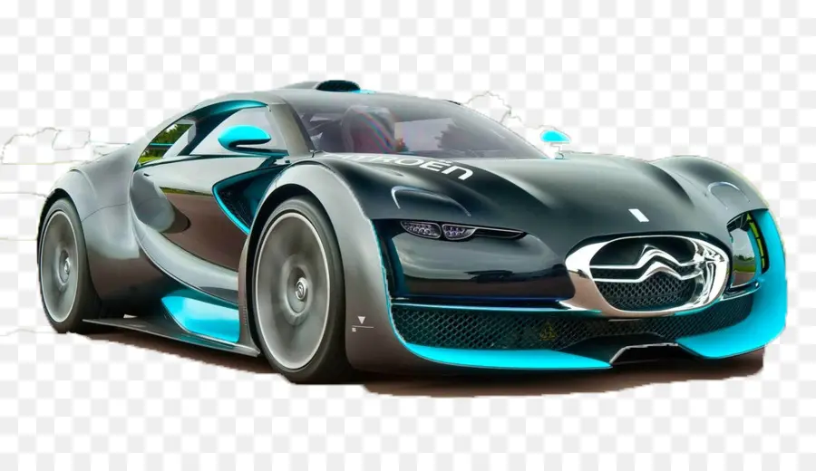 Carro Esportivo Azul，Automóvel PNG