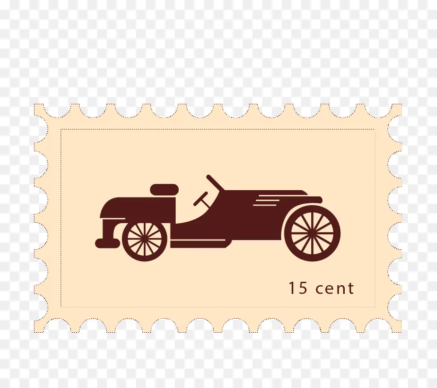 Carro Antigo，15 Centavos PNG