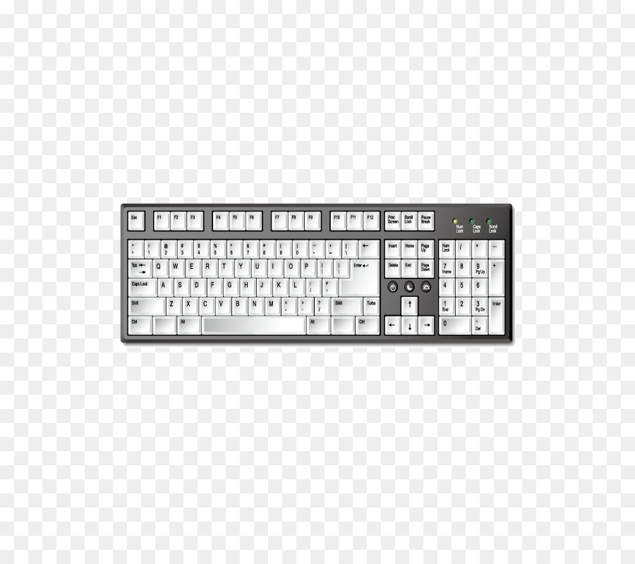 Teclado，Digitando PNG