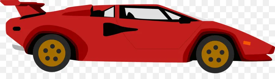 Lamborghini Countach，Carro Desportivo PNG