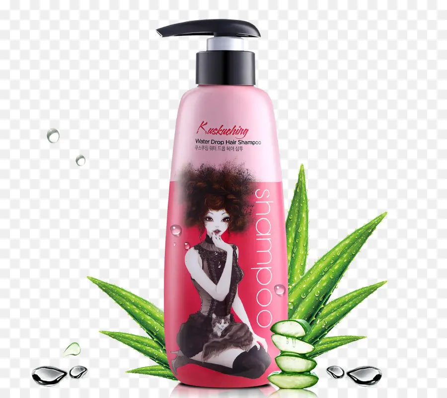 Frasco De Shampoo，Cuidados Com Os Cabelos PNG