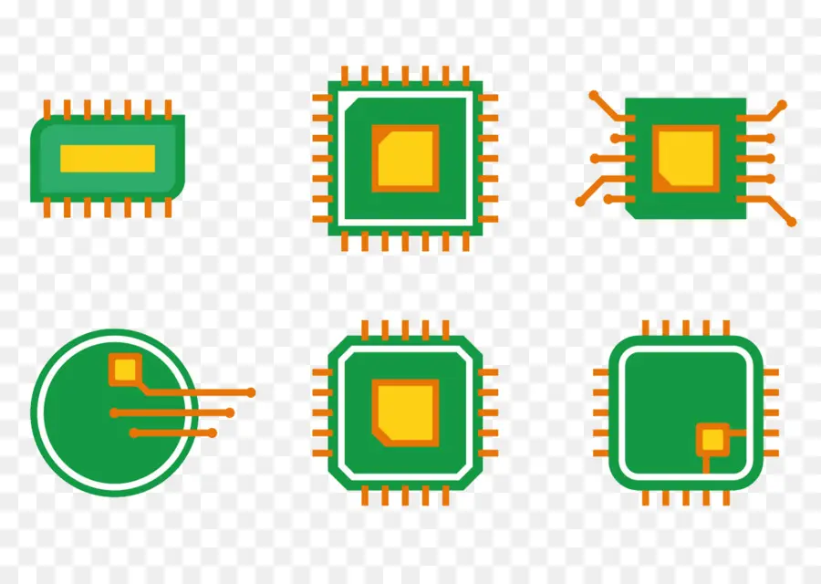 Microchips，Circuito PNG