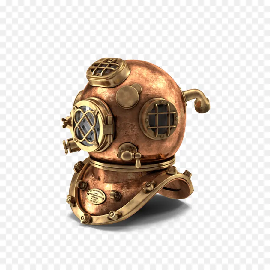 Capacete De Mergulho，O Mergulho Submarino PNG