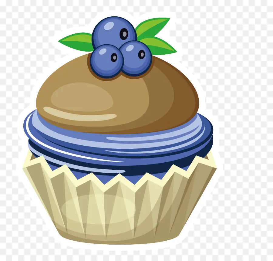 Blueburied Muffins，Muffin PNG