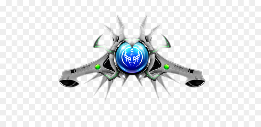 Emblema Futurista，Orbe Azul PNG