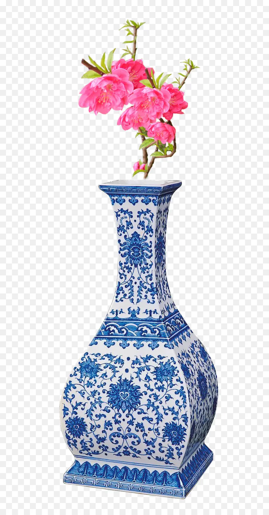 Jingdezhen，Cerâmica Azul E Branca PNG