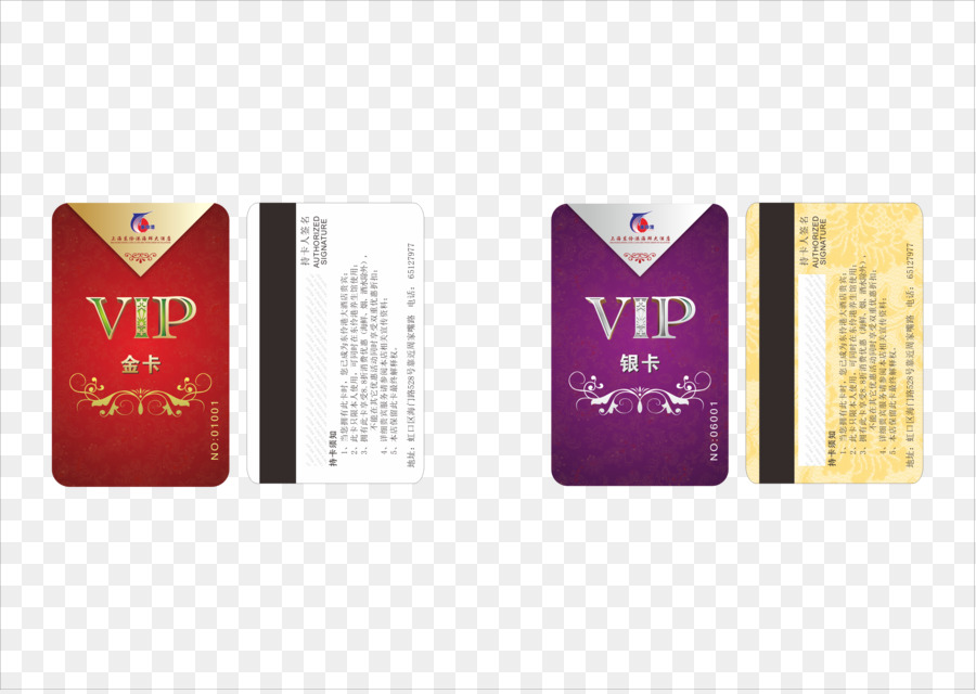 Cartões Vip，Associação PNG