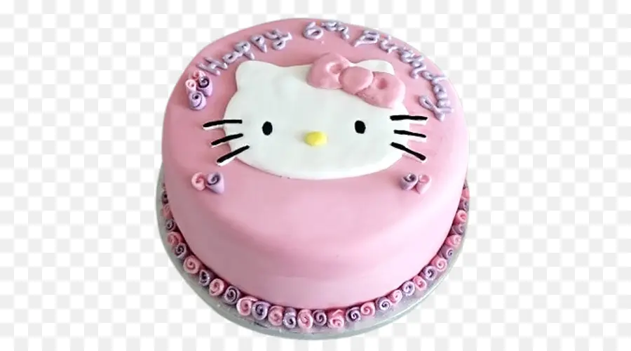 Bolo De Aniversário，Hello Kitty PNG