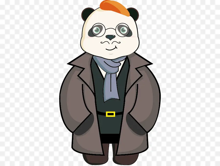 Panda De Casaco，Copos PNG