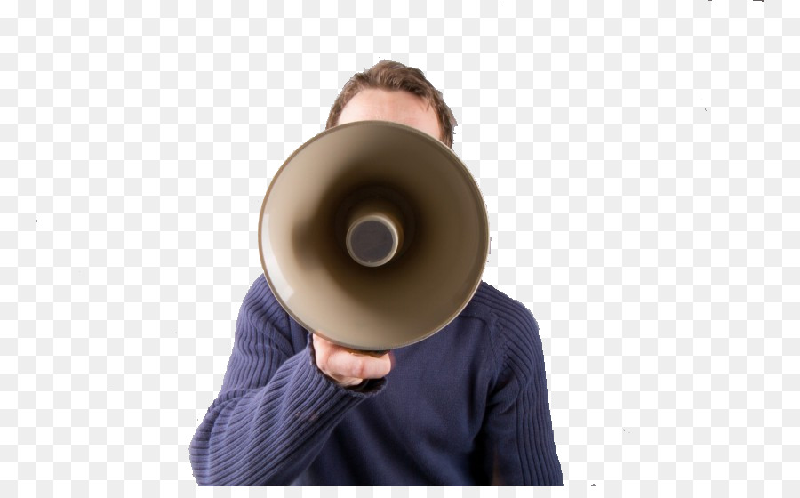 Homem Com Megafone，Anúncio PNG