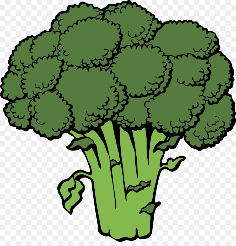 brócolis vegetal de desenho animado bonito colorido 9665821 PNG