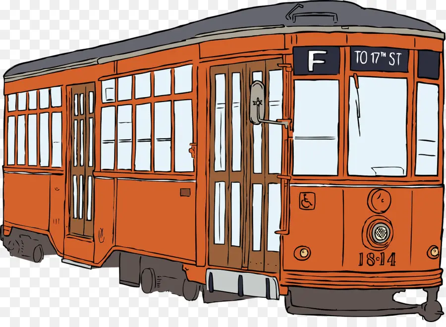 Bonde Laranja，Transporte Público PNG