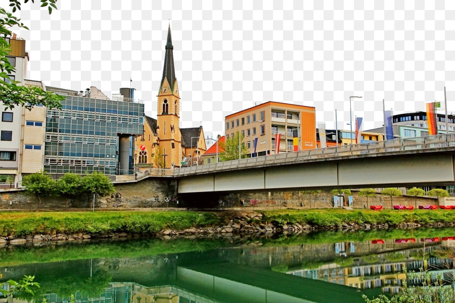 Ponte E Edifícios，Rio PNG