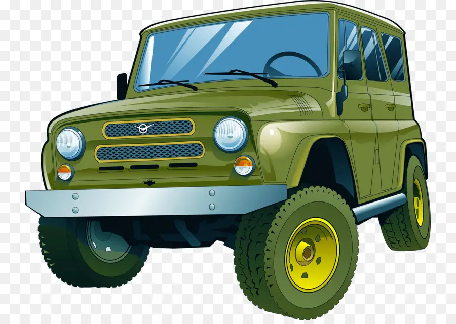 Uaz，Carro PNG