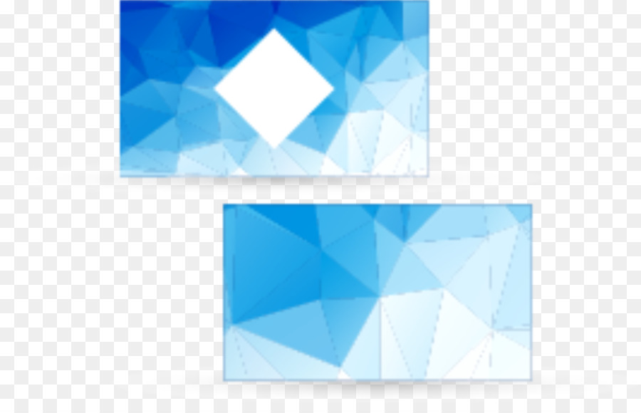 Fundo Geométrico，Azul PNG