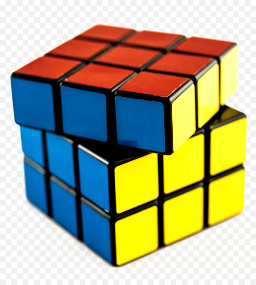 Cubo De Rubik，Amarelo PNG