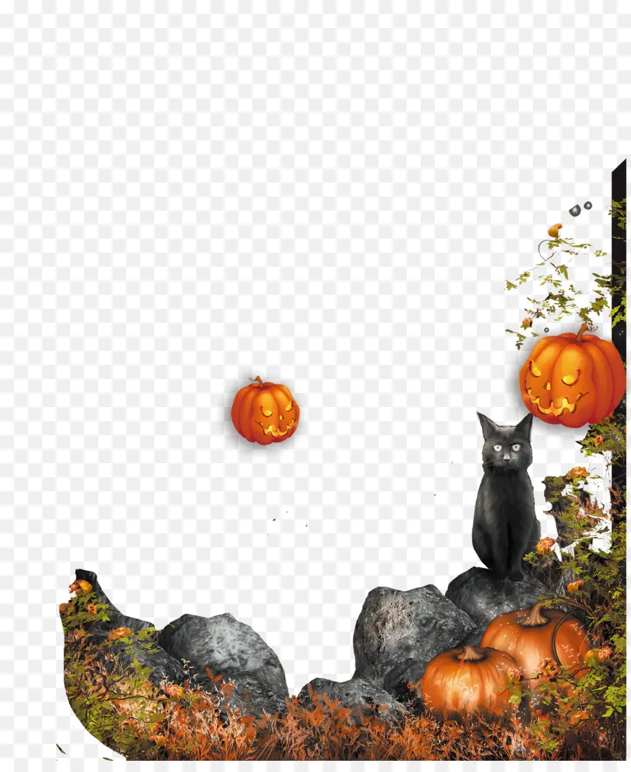 Abóbora De Halloween Decoração，Dia Das Bruxas PNG