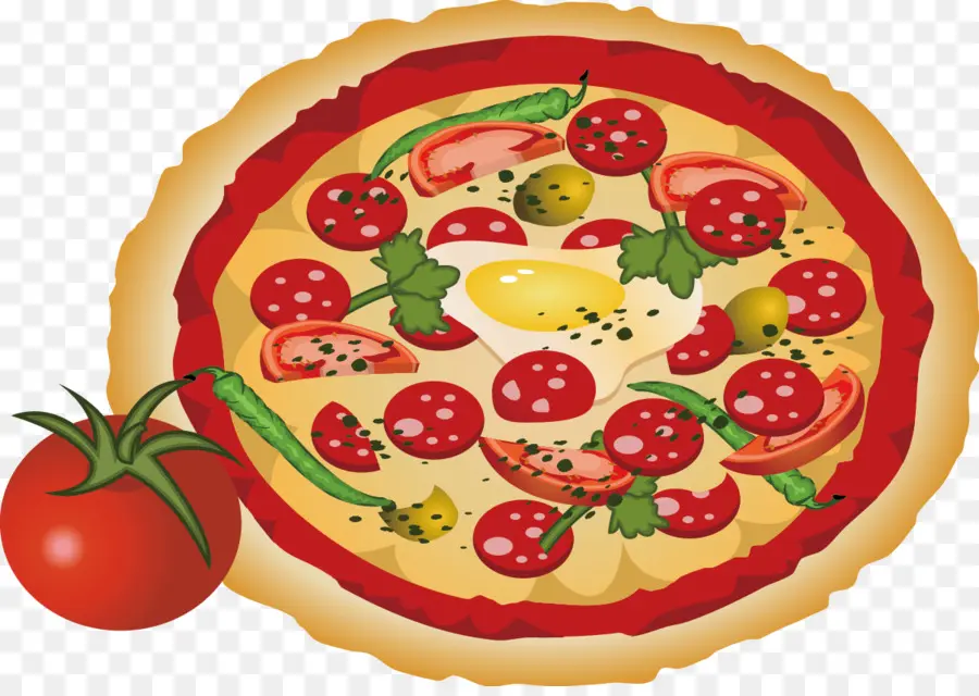 Pizza，Desenho PNG