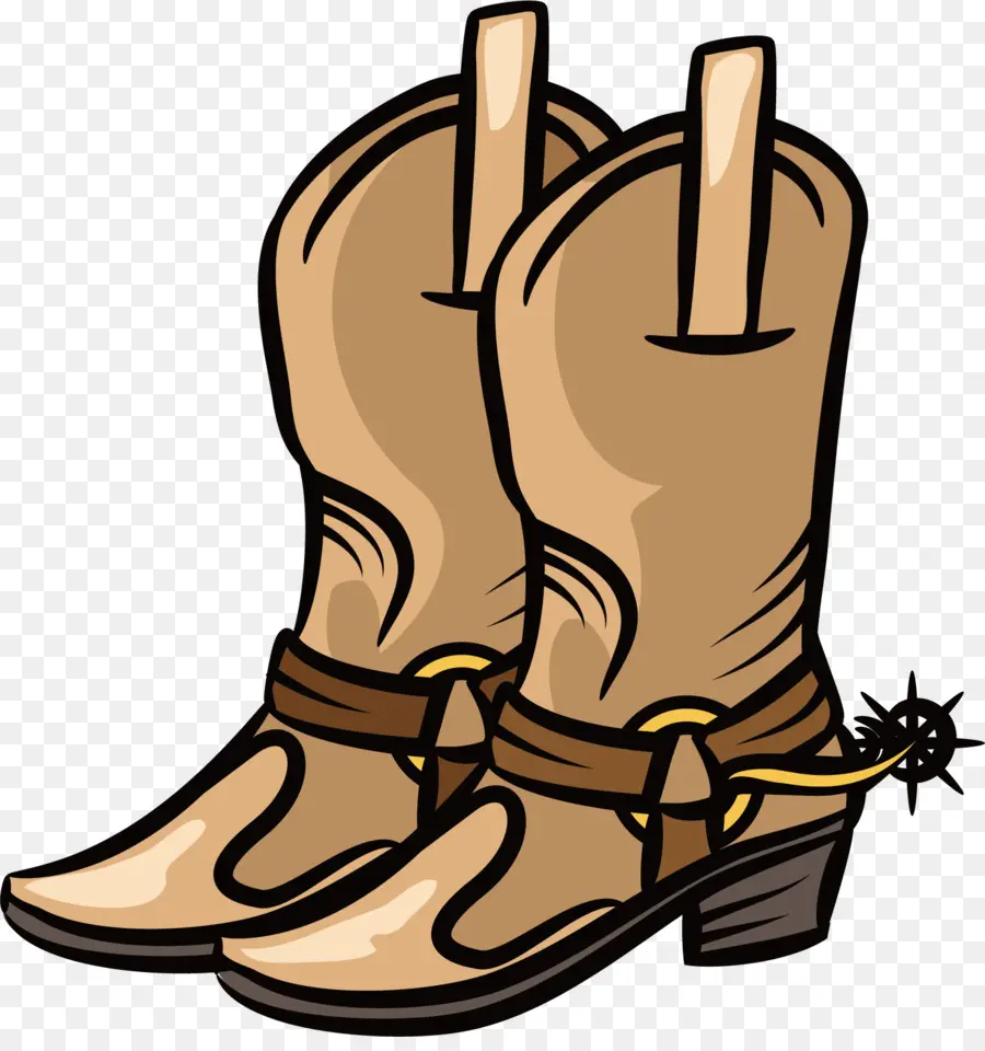 Cowboy Boot，Sapato PNG