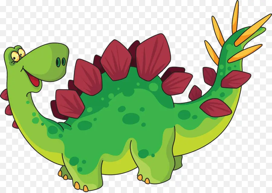 Dinossauro Verde，Estegossauro PNG